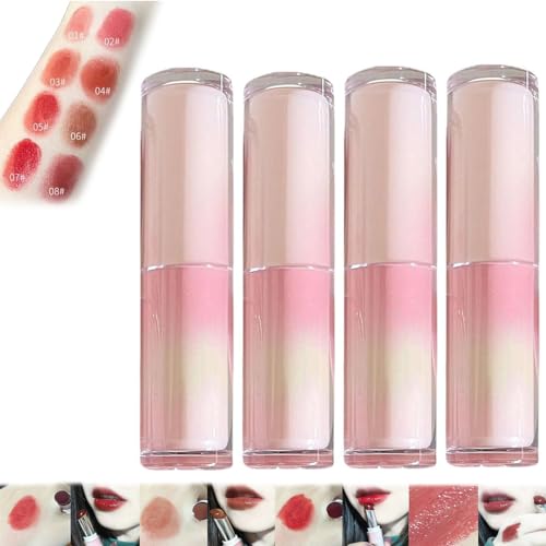 Herorange Lipstick, Herorange Lip, Herorange Jelly Lipstick, Long Lasting Jelly Lip Gloss, Moisturise and Lighten Lip Lines, Lip Tint Hydrating, Moisturise and Lighten Lip Lines (5+6+7+8) von FAIRZ