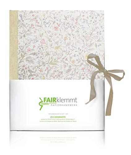 FAIRklemmt Zeichenmappe Primavera Naturleinen, A3 FAIRklemmt Zeichenmappe Primavera Naturleinen, A3 von FAIRklemmt