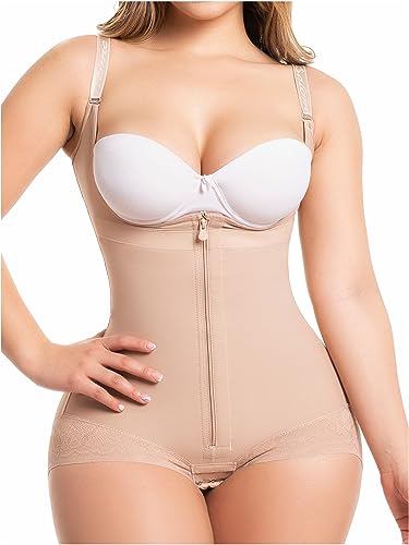 Salome 0413 Postpartale kolumbianische Shapewear Beige XL von FAJAS SALOME