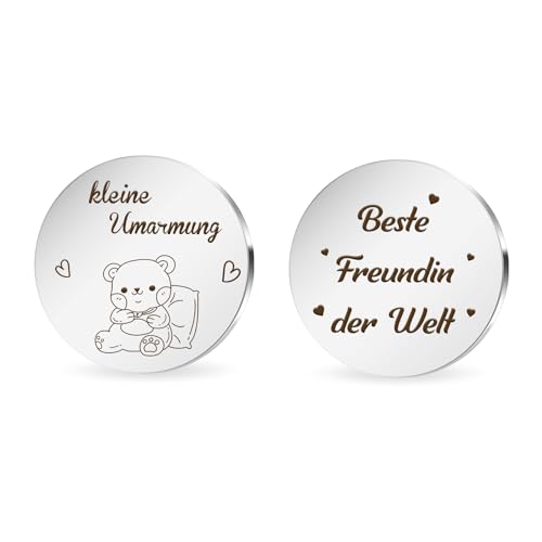 Beste Freundin Geschenke Freundin Geschenk Freundin Geburtstag Kleine Umarmung Glücksbringer Geschenk Beste Freundin Der Welt Geburtstag Geschenk für Freundin Geburtstagsgeschenk für Freundin Geschenk von FAJUXIS