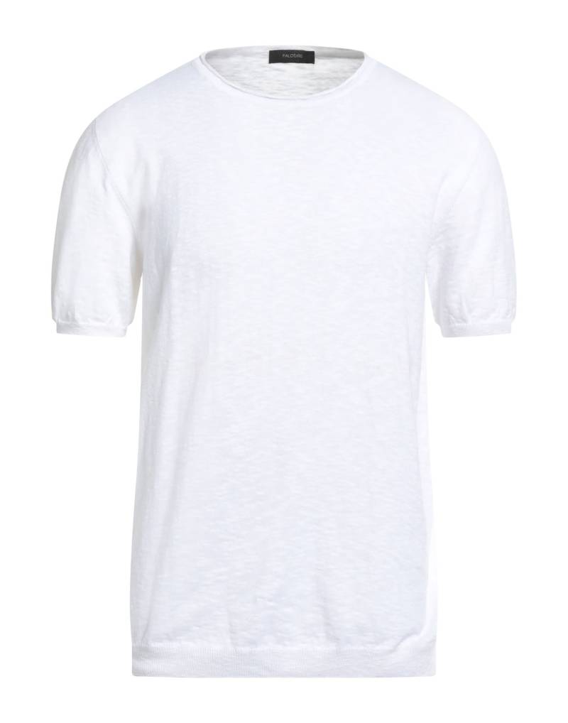 FALCONE Pullover Herren Weiß von FALCONE