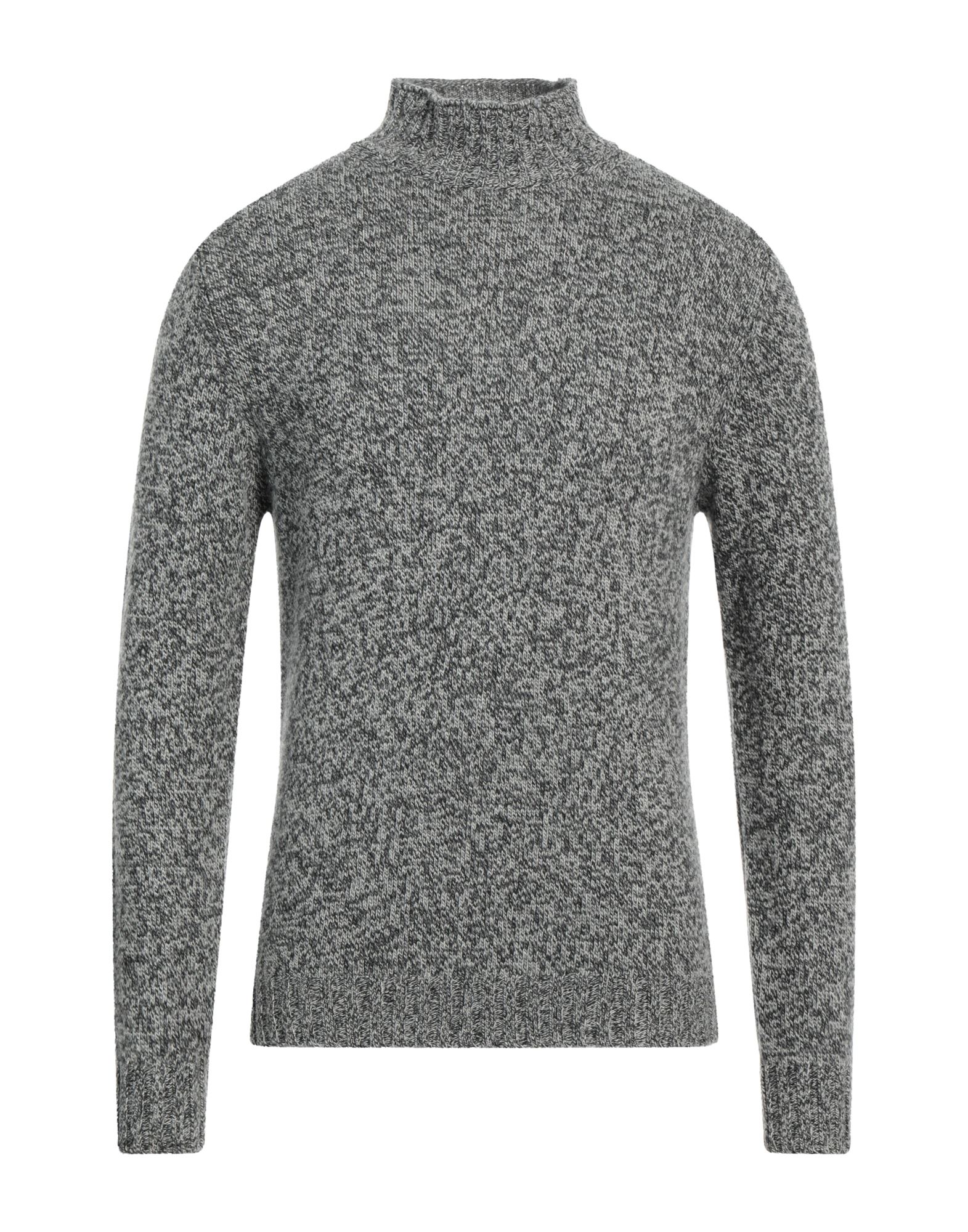 FALCONE Rollkragenpullover Herren Grau von FALCONE