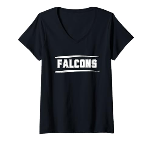 Damen FALKEN T-Shirt mit V-Ausschnitt Damen FALKEN T-Shirt mit V-Ausschnitt von FALCONS