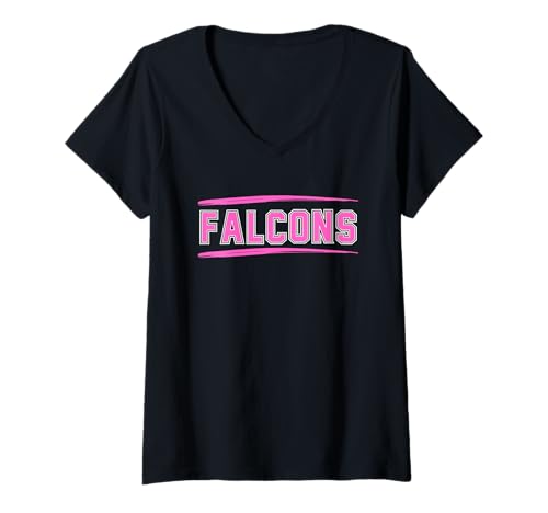 Damen FALKEN T-Shirt mit V-Ausschnitt Damen FALKEN T-Shirt mit V-Ausschnitt von FALCONS