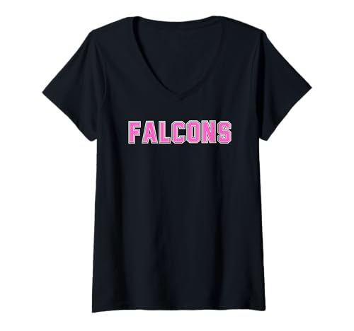 Damen FALKEN T-Shirt mit V-Ausschnitt Damen FALKEN T-Shirt mit V-Ausschnitt von FALCONS
