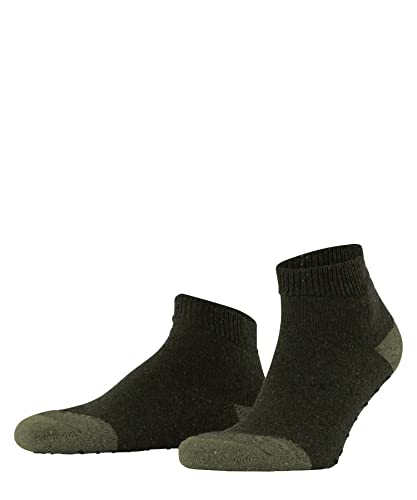 ESPRIT Herren Hausschuh-Socken Effect M HP Wolle rutschhemmende Noppen 1 Paar, Grün (Olivine 7210), 39-42 von ESPRIT