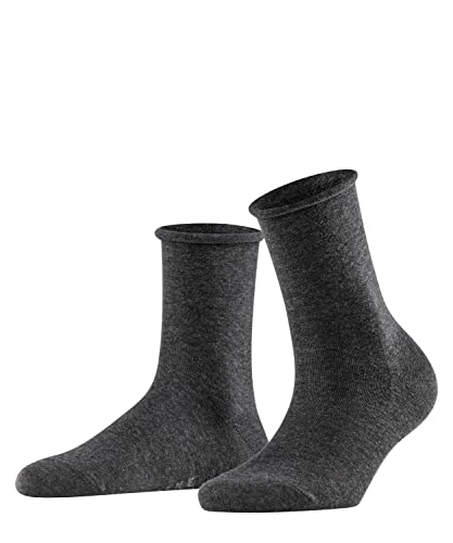 FALKE Damen Socken Active Breeze W SO Lyocell einfarbig 1 Paar, Grau (Anthracite Melange 3117), 35-38 von FALKE