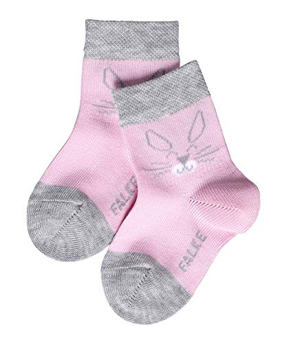 FALKE Baby Socken Rabbit - Baumwollmischung, 1 Paar, Rosa (Marshmellow 8448), Größe: 74-80 von FALKE