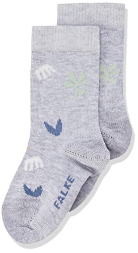 FALKE Babys Socken Baby Plants, Nachhaltige biologische Baumwolle, 1 Paar, Grau (Maratona 3172), 62-68 von FALKE