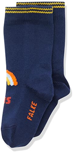 FALKE Babys Socken Baby Sunshine, Nachhaltige biologische Baumwolle, 1 Paar, Blau (Royal Blue 6115), 80-92 von FALKE