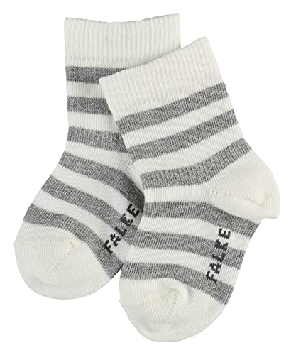 FALKE Babys Spark Stripe B Socken, Weiß (White 2000), 74-80 EU von FALKE