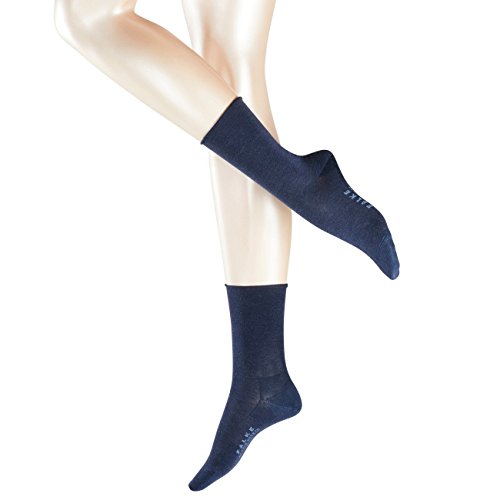 FALKE Casual Damen Socken Breeze 4er Pack, Größe:35-38;Farbe:Navyblue Melange (6499) von FALKE