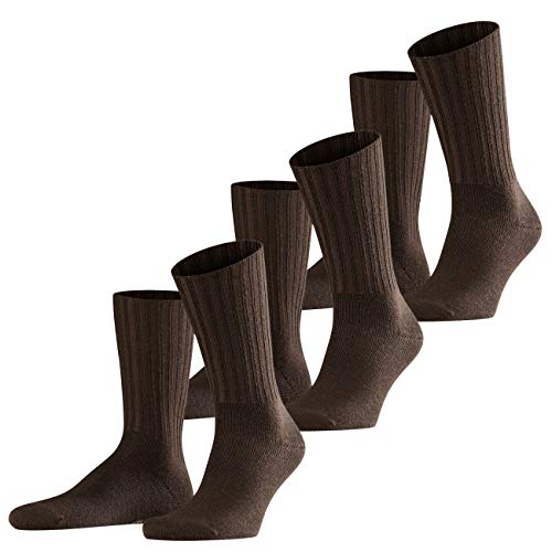 FALKE Casual Herren Socken Nelson 3er Pack, Größe:43-46;Farbe:Brown (5930) von FALKE