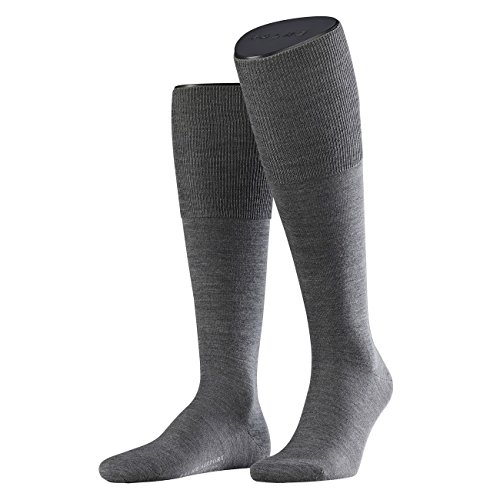 FALKE City Herren Kniestrumpf Airport 2er Pack, Größe:47/48;Farbe:dark grey von FALKE