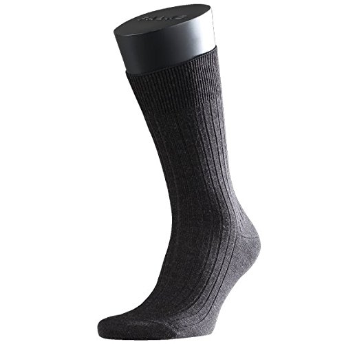 FALKE City Herren Socken Bristol Pure 2er Pack, Anthracite Melange-3080, 45-46 FALKE City Herren Socken Bristol Pure 2er Pack, Anthracite Melange-3080, 45-46 von FALKE