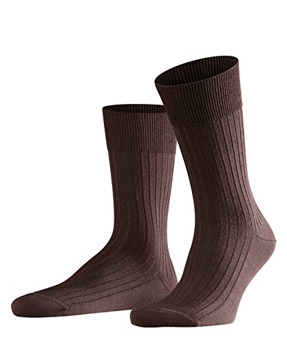 FALKE City Herren Socken Bristol Pure 3er Pack, Größe:39-40, Farbe:Nutmeg Melange (5410) von FALKE