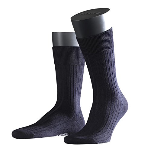 FALKE City Herren Socken Bristol Pure 3er Pack, Größe:45/46;Farbe:dark navy von FALKE