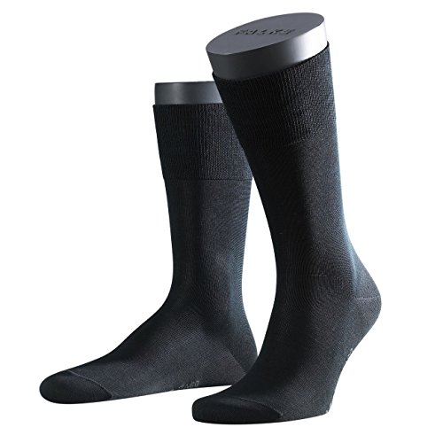 Falke City Herren Socken Tiago 2er Pack, 58904-black-3000, 45/46 von FALKE