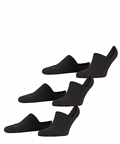 FALKE Cool Kick 3-Pack Unisex Füßlinge black (3000) 39-41 mit ultraleichter Plüschsohle von FALKE