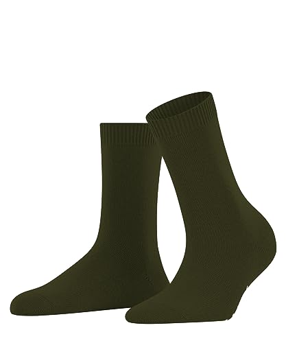 FALKE Damen Socken Cosy Wool W SO Wolle einfarbig 1 Paar, Grün (Artichoke 7436), 39-42 von FALKE