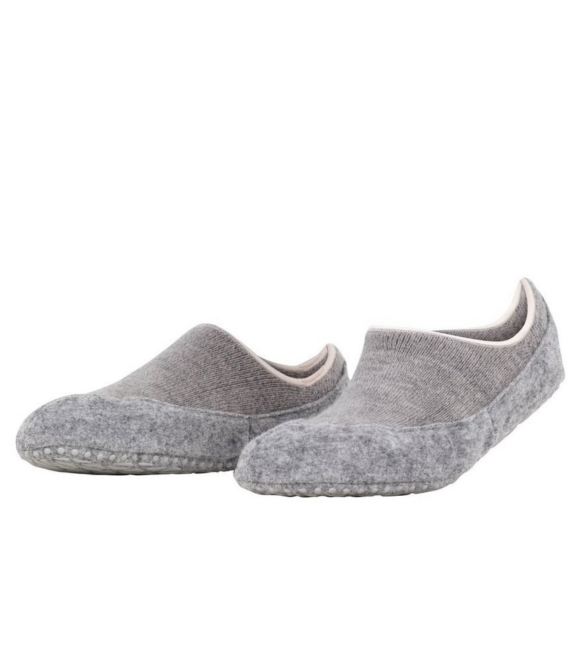 FALKE Cosyshoe (weiche Merinowolle) hellgrau Damen Hausschuh von FALKE