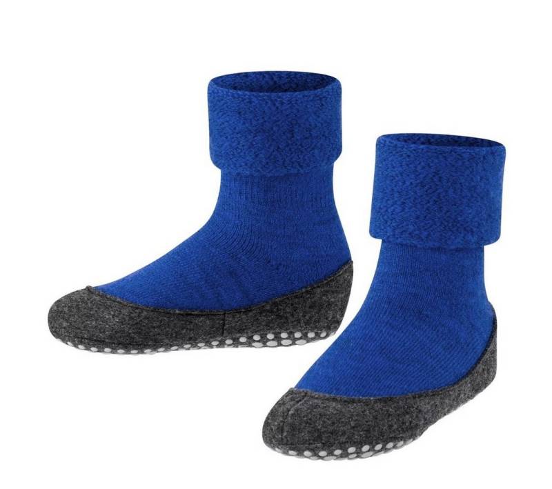 FALKE Cosyshoe (weiche Merinowolle) kobaltblau Kinder Hausschuh von FALKE