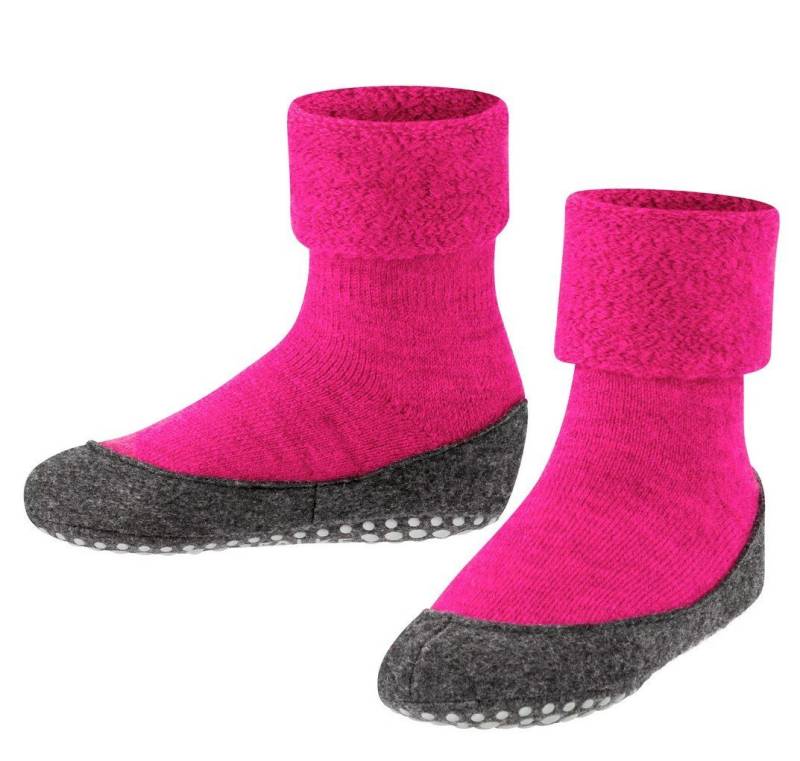 FALKE Cosyshoe (weiche Merinowolle) pink Kinder Hausschuh von FALKE