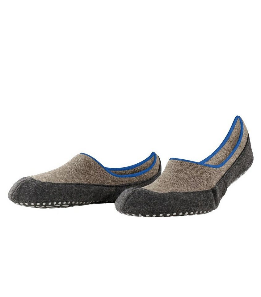 FALKE Cosyshoe Füsslinge (wärmende Merinowolle) braun Herren Hausschuh von FALKE