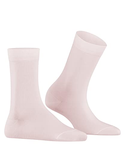 FALKE Damen Socken Cotton Touch W SO Baumwolle einfarbig 1 Paar, Rosa (Light Pink 8458) neu - umweltfreundlich, 39-42 von FALKE