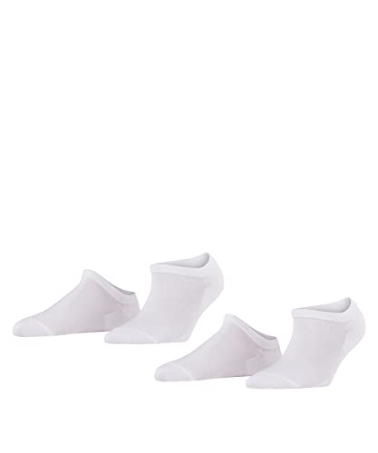 FALKE Damen Sneakersocken Active Breeze 2-Pack W SN Lyocell kurz einfarbig 2 Paar, Weiß (White 2000) neu - umweltfreundlich, 39-42 von FALKE