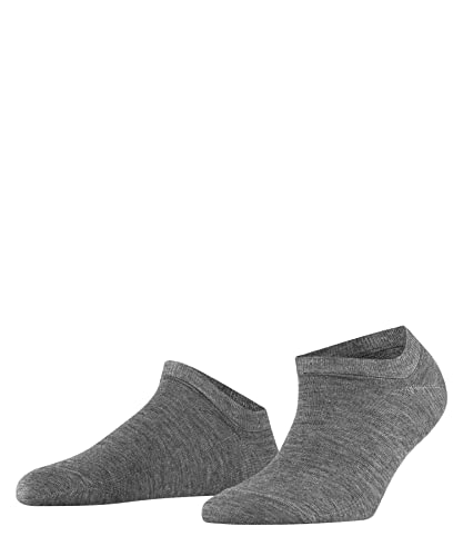 FALKE Damen Sneakersocken Active Breeze W Sn Lyocell kurz einfarbig 1 Paar, Grau Light Grey Melange 3216, 39-42 von FALKE