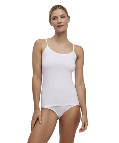 FALKE Damen Unterwäsche Daily Climate Control Outlast® W S/l Sh Baumwolle schnelltrocknend 1 Stück, Weiß White 2000, XL von FALKE