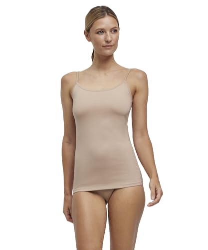 FALKE Damen Unterwäsche Daily Comfort Multipack W S/l Sh Baumwolle atmungsaktiv 2 Stück, Braun Camel 4220, S von FALKE