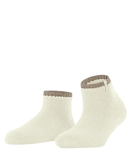 FALKE Damen Kurzsocken Cosy Plush W SSO Alpakawolle gemustert 1 Paar, Weiß (Woolwhite 2060), 35-38 von FALKE