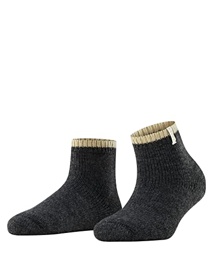 FALKE Damen Socken Cosy Plush W Sso Alpakawolle gemustert 1 Paar, Grau Anthracite Melange 3081, 39-42 von FALKE