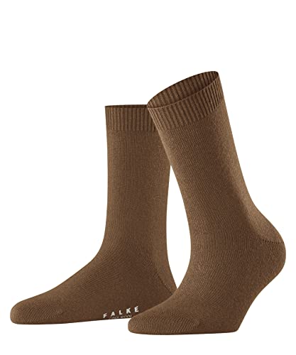 FALKE Damen Socken Cosy Wool, Wolle, 1 Paar, Braun (Tawny 5124), 39-42 von FALKE