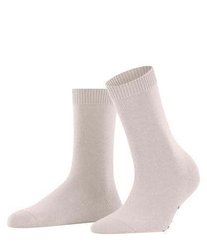 FALKE Damen Socken Cosy Wool W So Wolle Kaschmir einfarbig 1 Paar, Rosa Light Pink 8458, 35-38 von FALKE