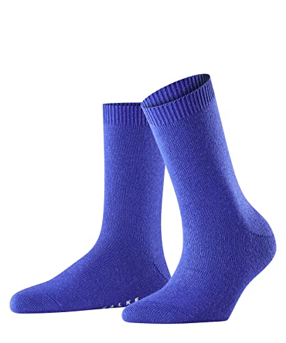 FALKE Damen Cosy Wool W SO Wolle einfarbig 1 Paar Socken, Blau (Imperial 6065), 39-42 von FALKE