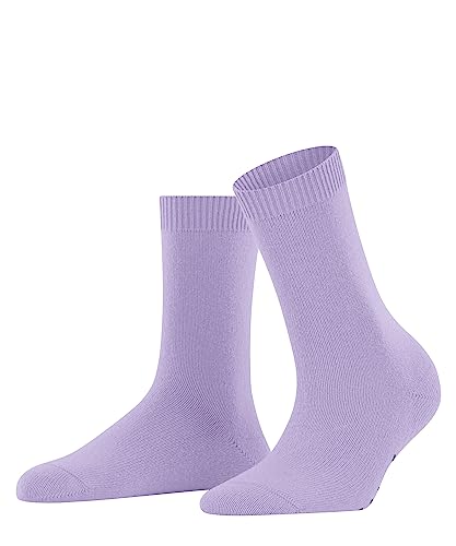 FALKE Damen Socken Cosy Wool W SO Wolle einfarbig 1 Paar, Lila (Lupine 6903), 35-38 von FALKE