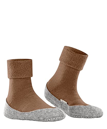 FALKE Damen Hausschuhe Cosyshoe, Wolle, 1 Paar, Braun (Tawny 5124), 37-38 von FALKE