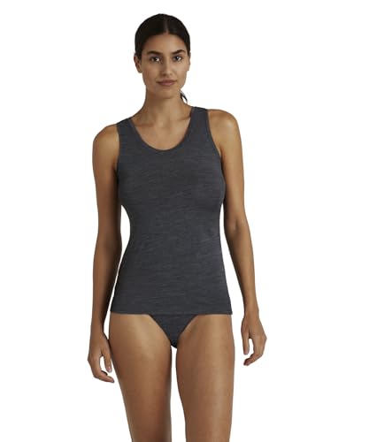 FALKE Damen Unterwäsche Daily ClimaWool Top W S/l Sh Wolle Lyocell schnelltrocknend 1 Stück, Grau Dark Grey Heather 3278, XS von FALKE