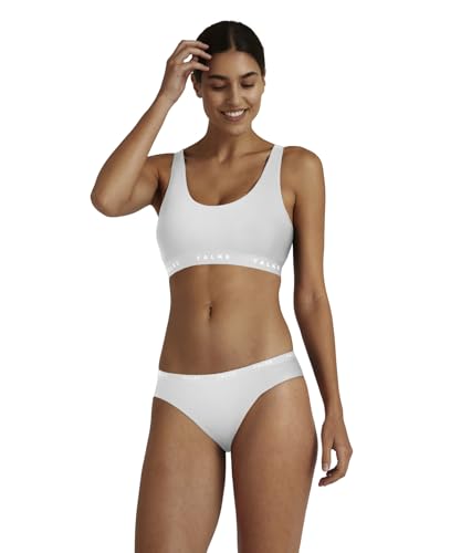 FALKE Damen Bustier Daily Comfort Multipack W Bu Baumwolle atmungsaktiv 2 Stück, Weiß White 2000, L von FALKE