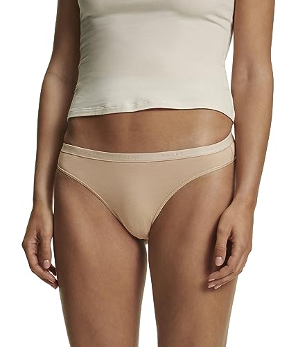 FALKE Damen Tangahöschen Daily Comfort Multipack W Th Baumwolle atmungsaktiv 2 Stück, Braun Camel 4220, S von FALKE