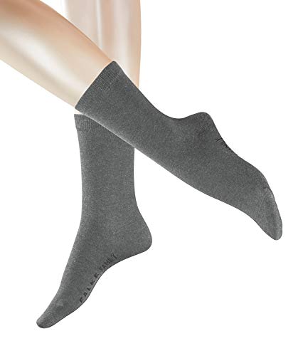 FALKE Damen Family Socken 47675 6 Paar, Farbe:Grau, Größe:35-38, Artikel:-3399 grey mel. von FALKE