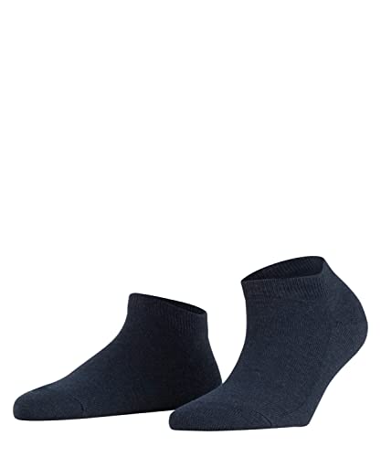 FALKE Damen Sneakersocken Family W SN nachhaltige biologische Baumwolle kurz einfarbig 1 Paar, Blau (Navy Blue 6499) neu - umweltfreundlich, 39-42 von FALKE