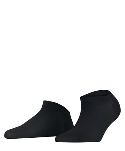FALKE Damen Sneakersocken Fine Softness 50 DEN W Sn halb-blickdicht kurz einfarbig 1 Paar, Grau Graphite 3146, 35-38 von FALKE