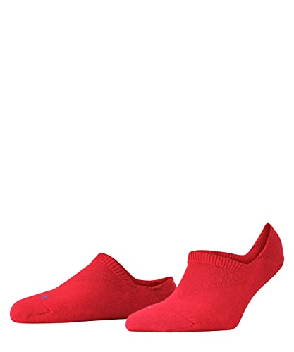 FALKE Damen Füßlinge Cool Kick Invisible W In weich atmungsaktiv schnelltrocknend unsichtbar einfarbig 1 Paar, Rot Fire 8150-O, 37-38 von FALKE