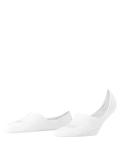 FALKE Damen Invisible Step High Cut W IN Baumwolle unsichtbar einfarbig 1 Paar Innensocken, Blickdicht, Weiß (White 2009), 35-36 von FALKE