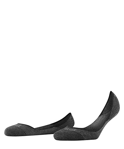 FALKE Damen Invisible Step Medium Cut W IN Baumwolle unsichtbar einfarbig 1 Paar Füßlinge, Blickdicht, Schwarz (Black 3009), 35-36 von FALKE