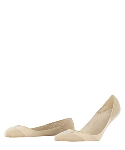 FALKE Damen Füßlinge Invisible Step Medium Cut Box W IN Baumwolle unsichtbar einfarbig 1 Paar, Beige (Cream 4011) neu - umweltfreundlich, 41-42 von FALKE